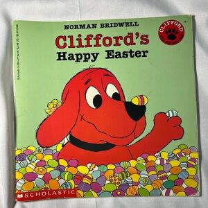 Vintage 1994 Clifford’s Happy Easter Paperback Book Norman Bridwell Preowned